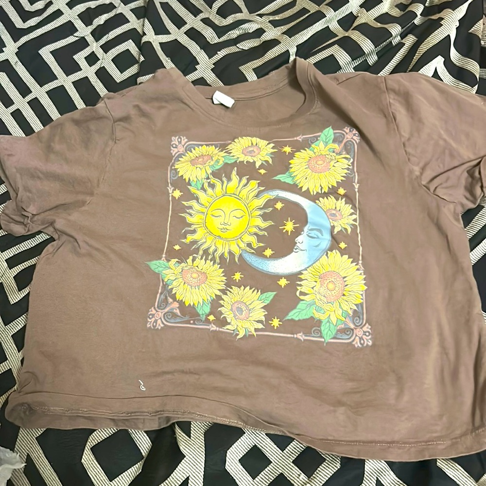 Sun☀️and Moon🌙 crop top!!